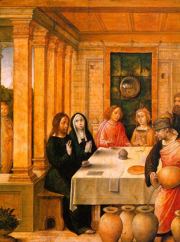 Juan de Flandes The Marriage Feast at Cana 2 China oil painting art